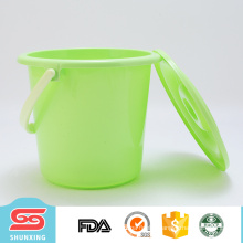 European type cleaning tool 5L large plastic water bucket with cover